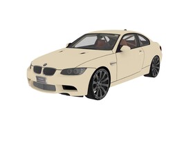 宝马m3e92车模型