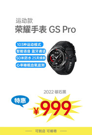 荣耀手表GS海报