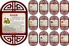 弟子规柱子文化墙