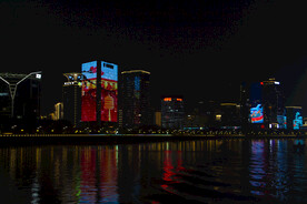 钱塘江夜景