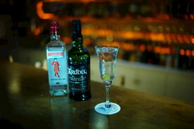 烟熏马天尼 鸡尾酒