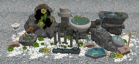 石头造景
