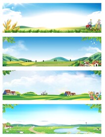 蓝天白云背景