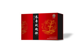 保健品礼盒展开图