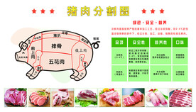 猪肉分割