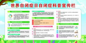 自闭症科普宣传栏