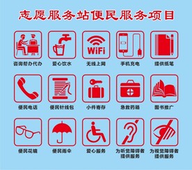 志愿服务站便民服务项目
