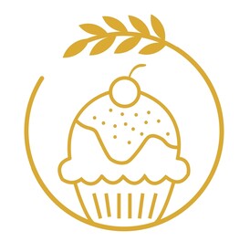 蛋糕面包麦穗logo