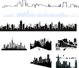城市剪影