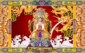 中式背景墙 