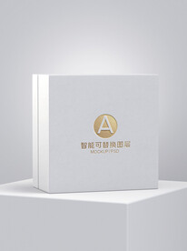 3D烫金logo样机