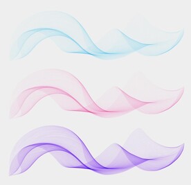 彩色曲线渐变
