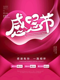 感恩节促销