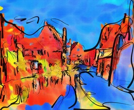 装饰画抽象画