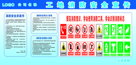 工地消防安全宣传栏