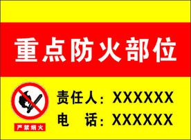 重点防火部位