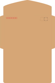 信封展开图