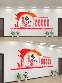 乡村振兴文化墙