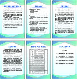 企业制度牌