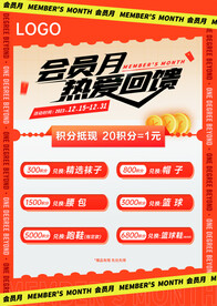 会员专享 会员日 会员周 积分