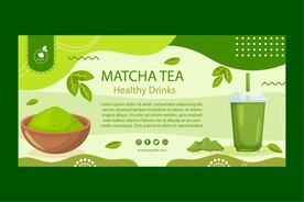 抹茶展板