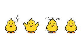 卡通小鸡