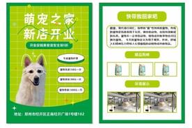 宠物店海报