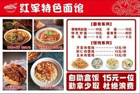 面馆开业海报