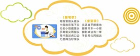 握笔歌 坐姿歌
