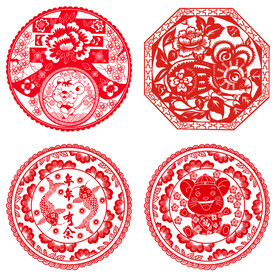春节剪纸