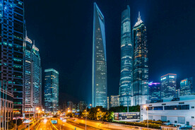 科技城市夜景