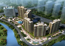 建筑效果图  