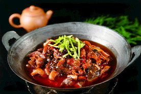 干锅鳖杂