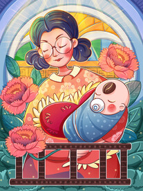 母亲节宣传