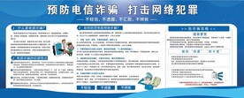 预防电信诈骗展板