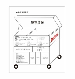  急救车药品示意图