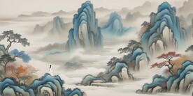 宋代山水画素材