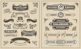 中国风欧式古典复古传统花纹边框