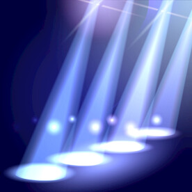 灯光秀光束