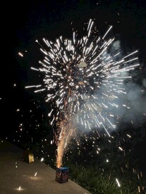 烟花绽放