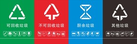  可回收 不可回收垃圾