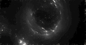 黑白格调宇宙星空粒子图片