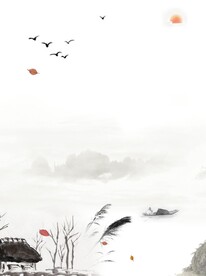 山水背景