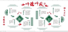 校园文化墙展板