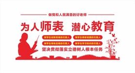 教师办公室墙 