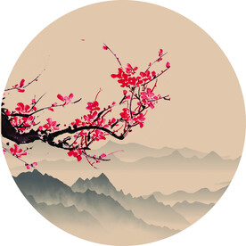 新中式圆圈