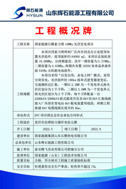 工程概况牌