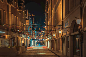 街道夜景