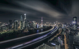 东方明珠夜景