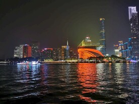 夜游珠江
